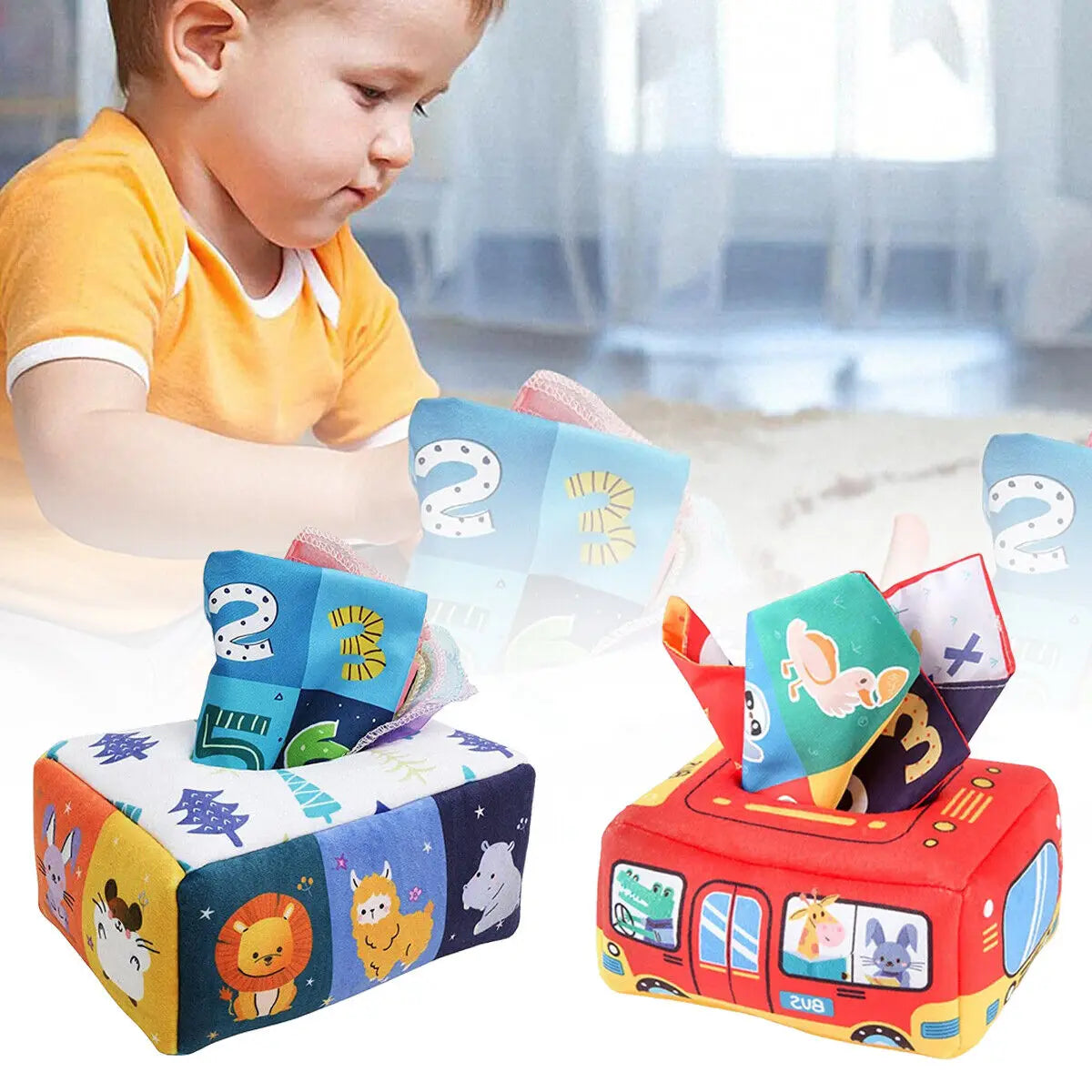 Montessori Magic Tissue Box