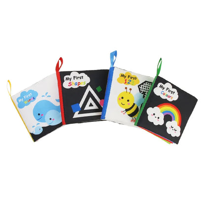 Black And White Montessori Sensory Books